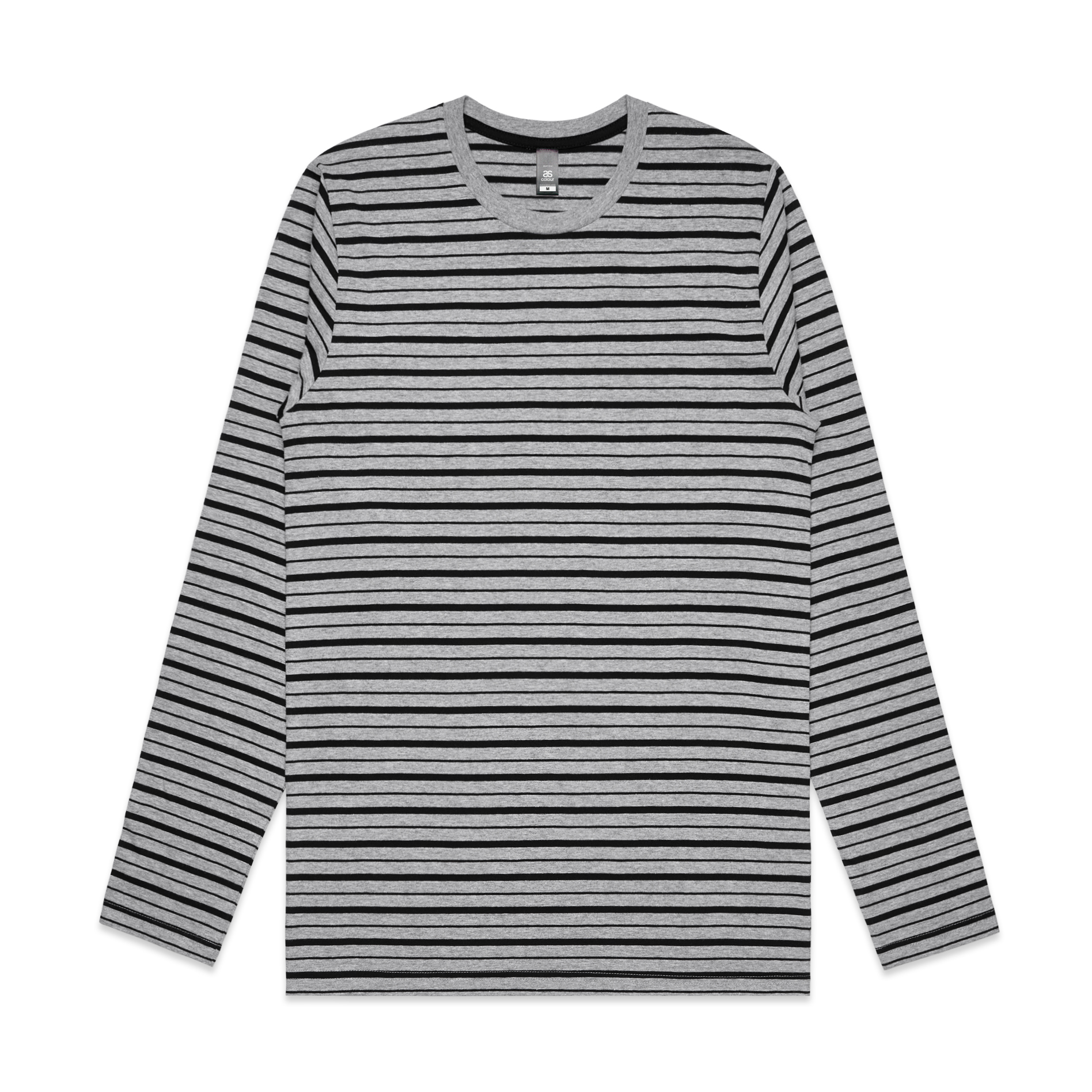 Mens Match Stripe L/S Tee